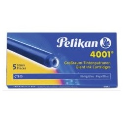 Naboje Atramentowe Długie Pelikan GTP/5 Czarne 060727